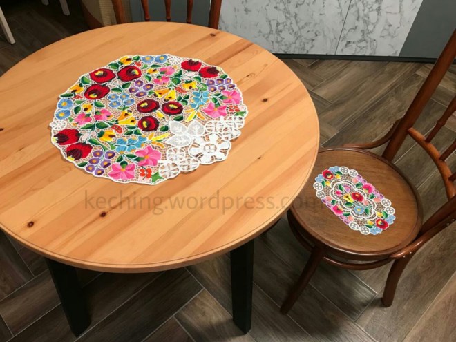 hungarian embroidered tablecloth