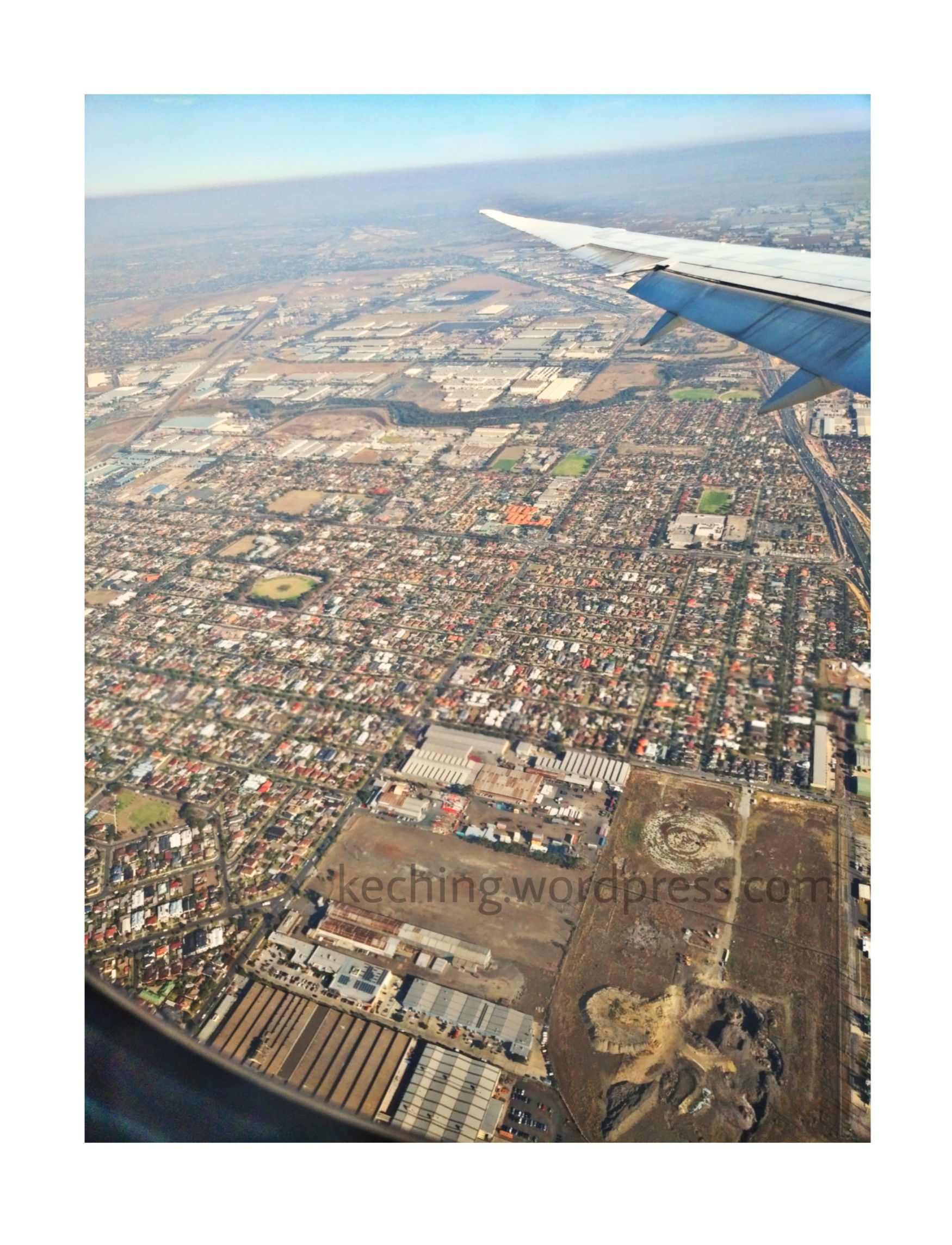 melbourne drone view