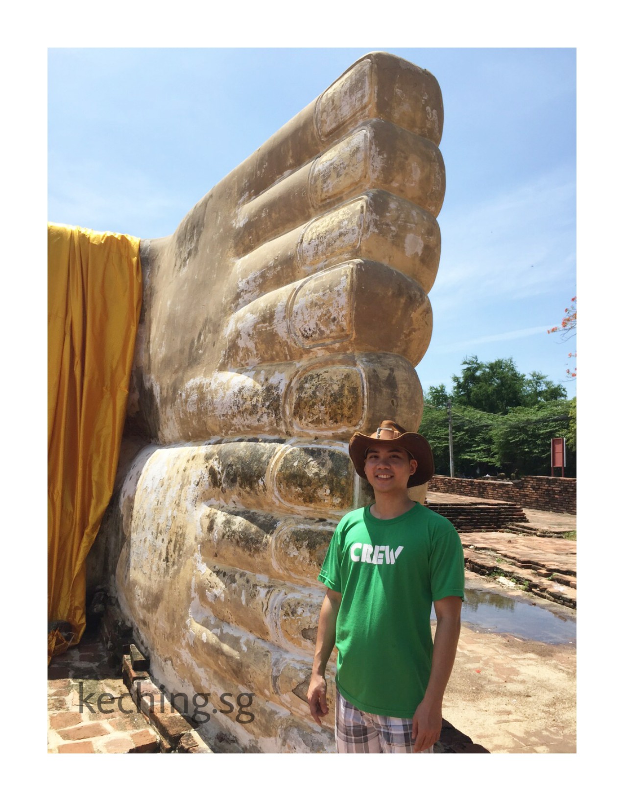 reclining buddha ayutthaya