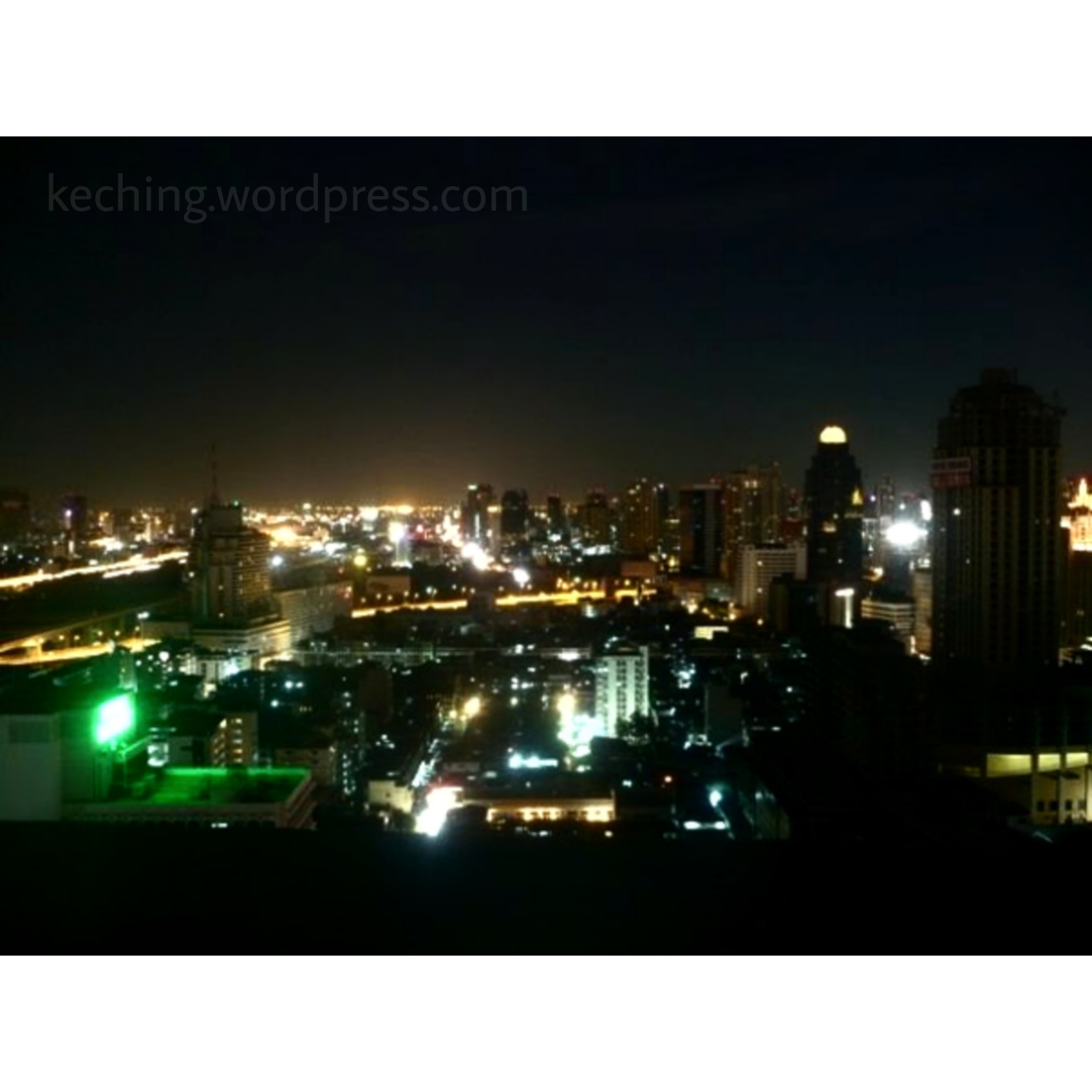baiyoke suite hotel view