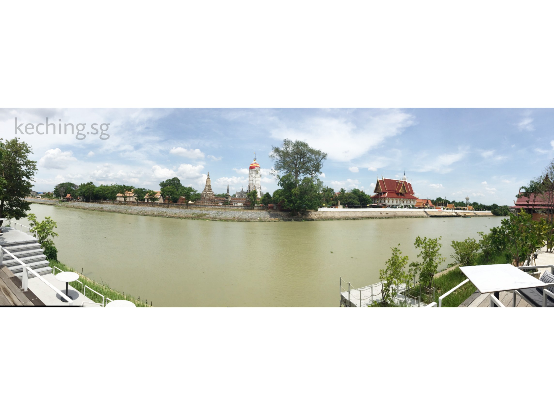 sala ayutthaya river view