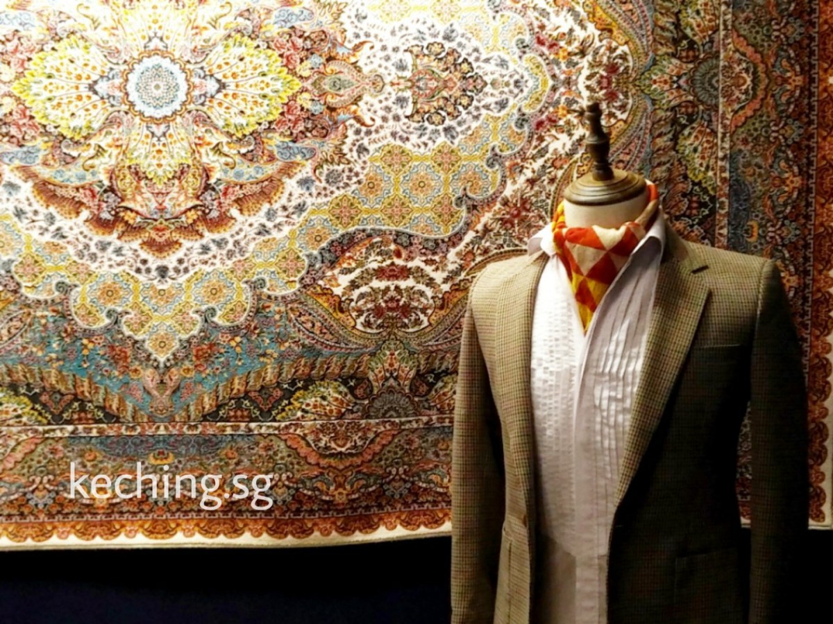 2012: Tailoring brown checkered suit