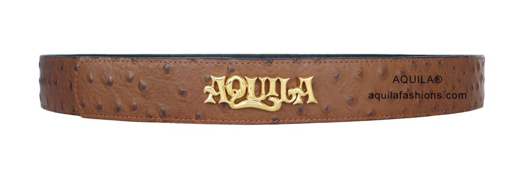 aquila leather belt