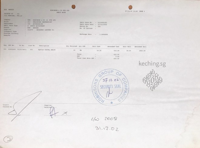 robinson closing down