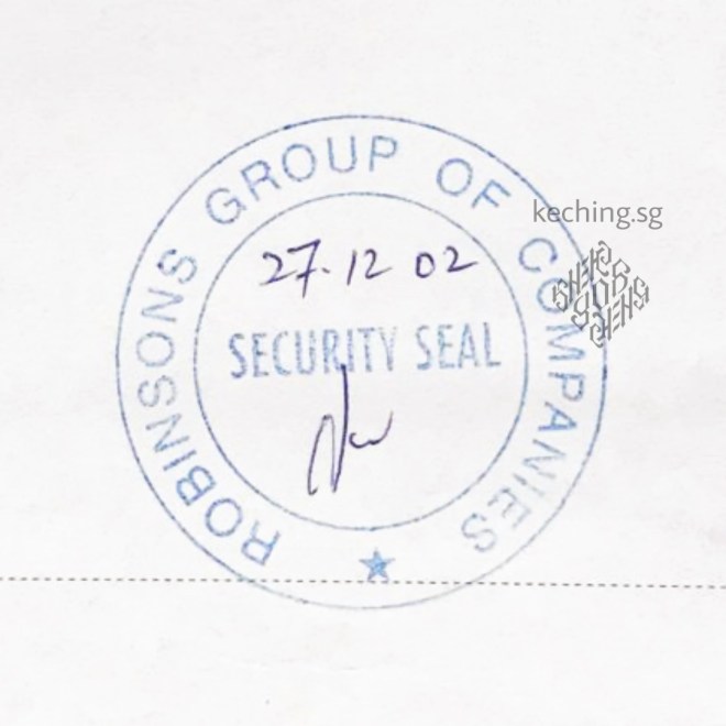 robinsons closing down