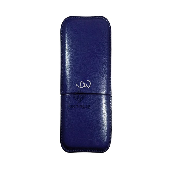 personalised leather pen pouch case