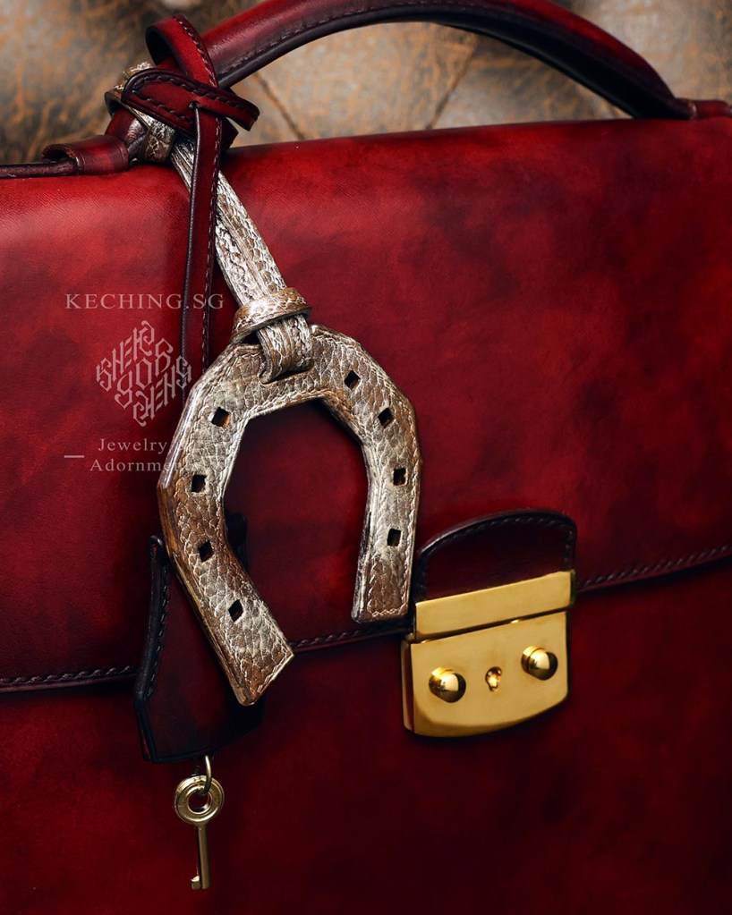 hermes horseshoe bag charms