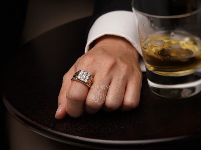 mens gemstone rings singapore