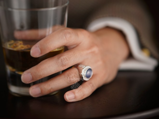 mens gemstone rings singapore
