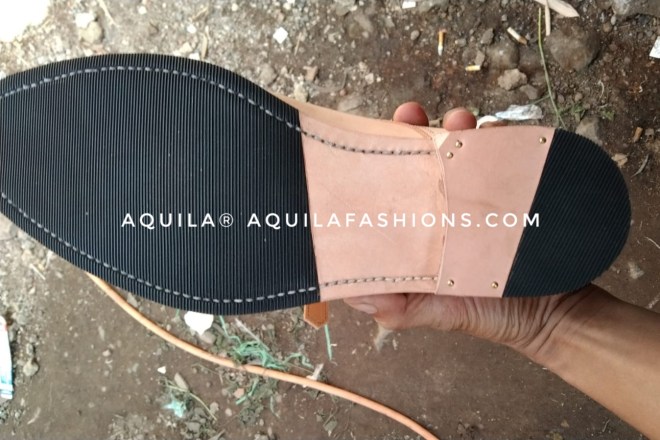 Aquila leather shoe soles