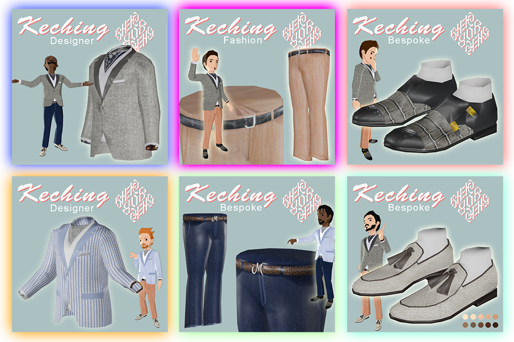 keching decentraland wearables promotions