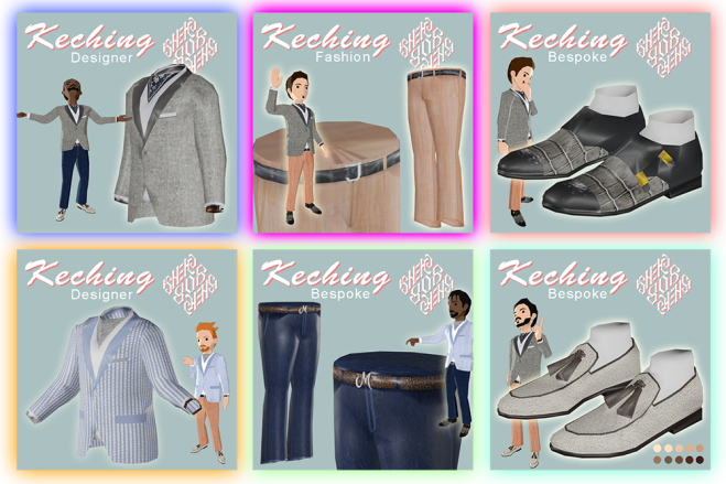 keching decentraland wearables promotions