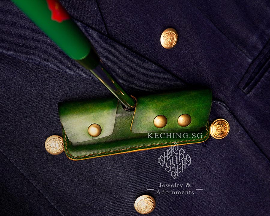 custom leather mallet putter head covers